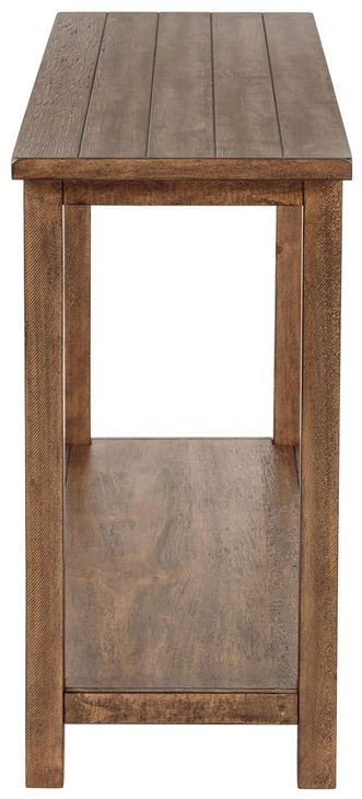 Payne Distressed Brown Rectangular Lift Top Occassional Table Set