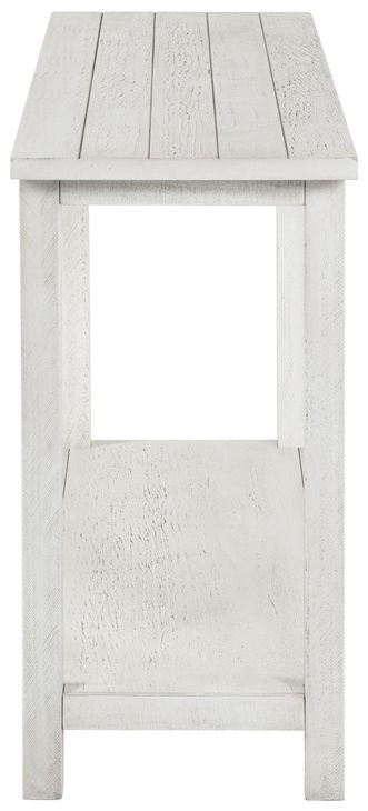 Payne Distressed White Rectangular Lift Top Occassional Table Set