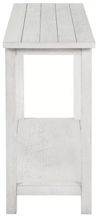 Payne Distressed White Rectangular Lift Top Occassional Table Set