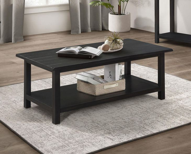 Payne Distressed Java Coffee Table
