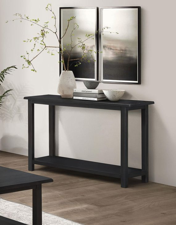 Payne Distressed Java Entryway Console Table