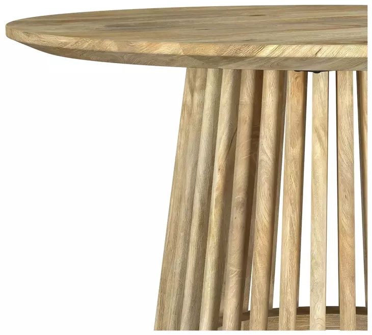 Touhy Natural Mango Round Coffee Table