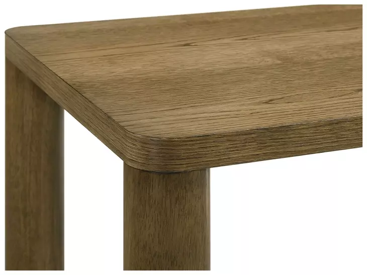 Castlewood Brown Oak Square End Table