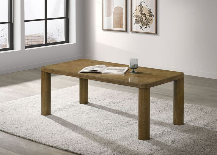 Castlewood Brown Oak Rectangular Occassional Table Set