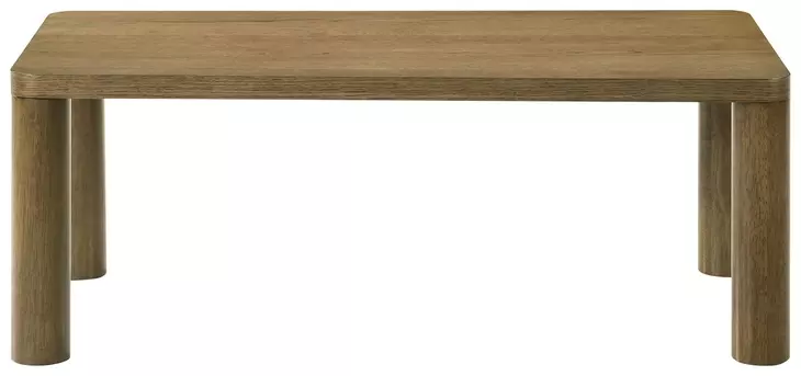 Castlewood Brown Oak Rectangular Coffee Table