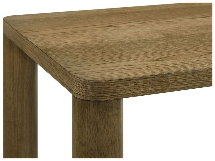 Castlewood Brown Oak Rectangular Cocktail Table