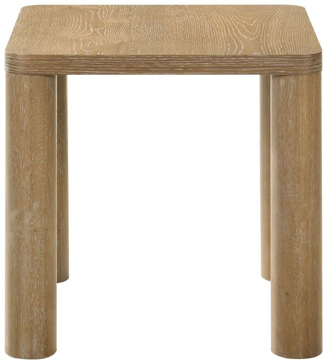 Castlewood Washed Oak Square End Table