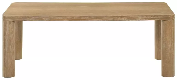 Castlewood Light Oak Rectangular Coffee Table
