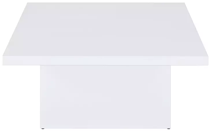 Devar White Square Coffee Table
