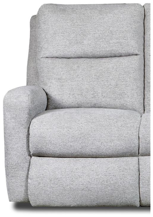 Metro Dove Performance Fabric 83" Reclining Sofa