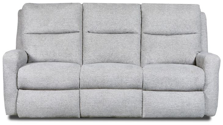 Metro Dove Performance Fabric 83" Reclining Sofa