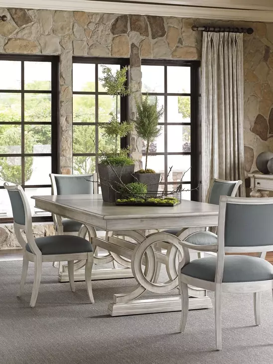 Eastport Oyster Bay Gray Upholstered Side Chair