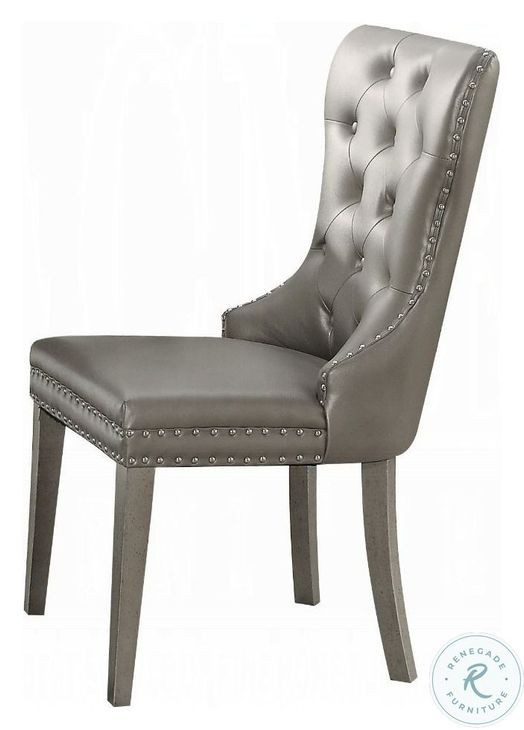 Kacela Champagne Side Chair Set of 2