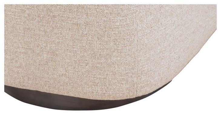 Nora Nathan Ginger and Dark Brown Upholstered Swivel Accent Chair