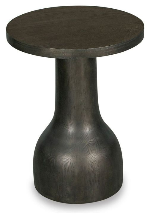 Saddlewood Coffee Bean Round Accent Table