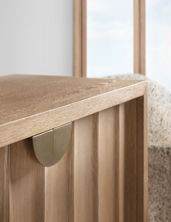 Bazaar Living Light Brown 2 Door Accent Cabinet