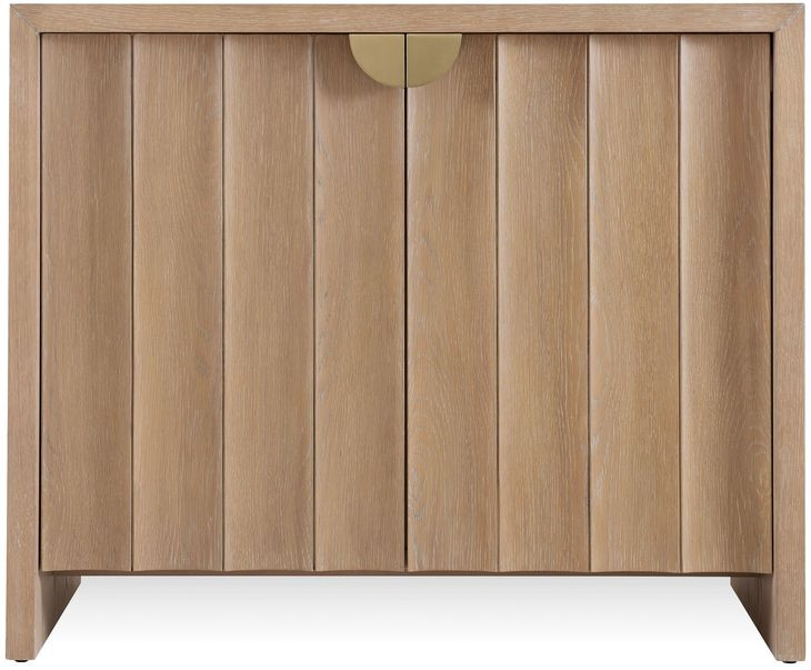 Bazaar Living Light Brown 2 Door Accent Cabinet