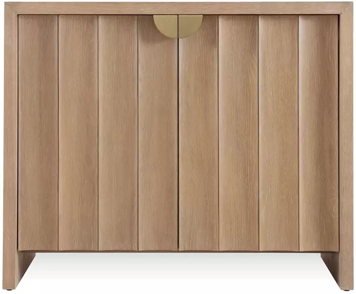 Bazaar Living Light Brown 2 Door Accent Cabinet