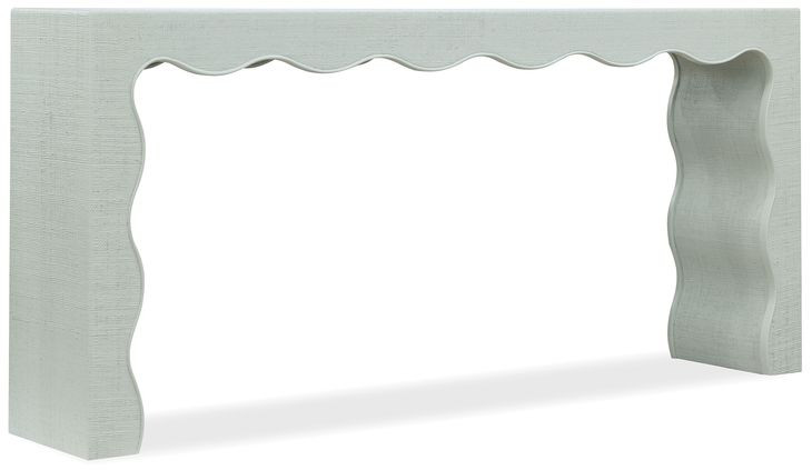 Bazaar Living Blue 72" Console Table