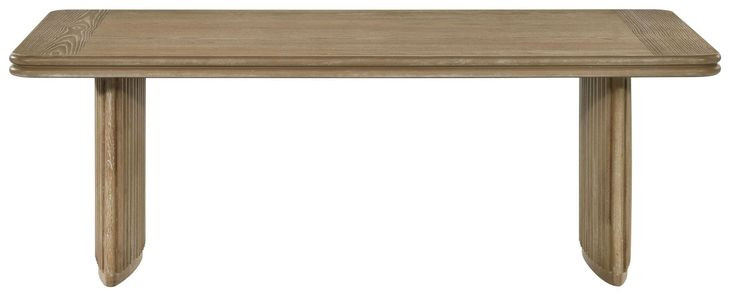 Adina Distressed Light Brown Rectangular Cocktail Table