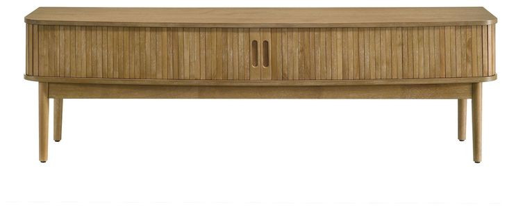 Croyden Weathered Natural 71" TV Stand with 2 Doors