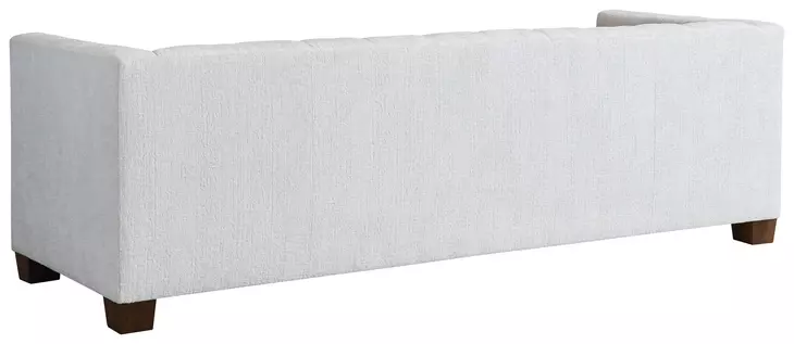 Emilia Kitano White 98" Sofa with Pillows