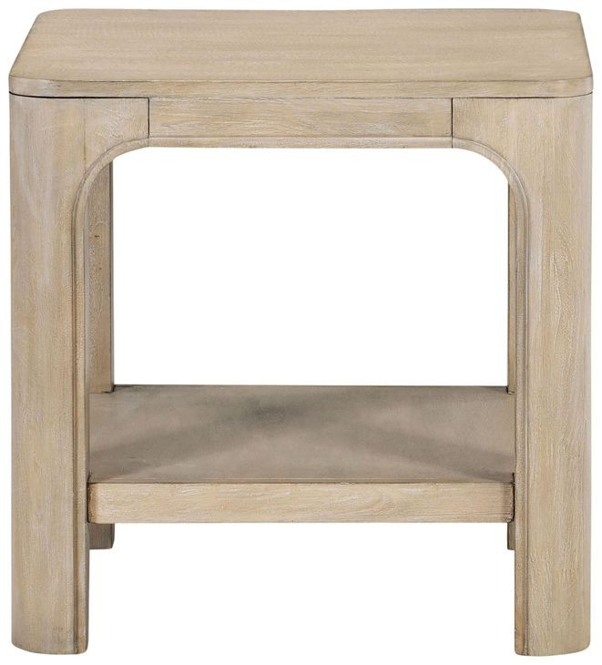 Solano Weathered Mango Square End Table