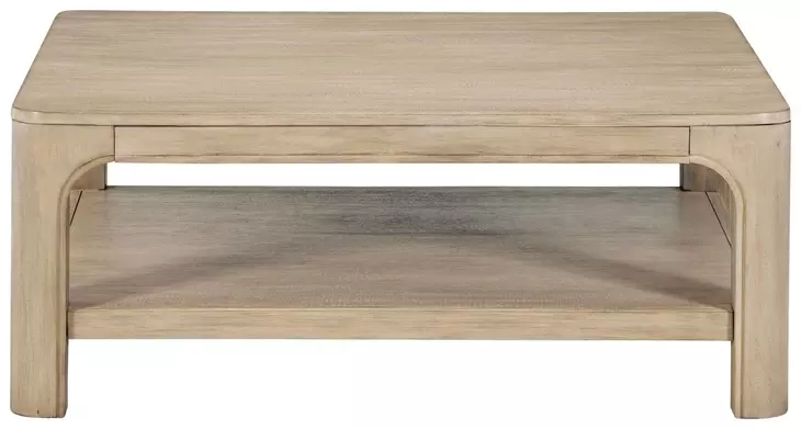 Solano Weathered Mango Square Coffee Table