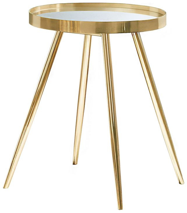 Kaelyn Gold End Table