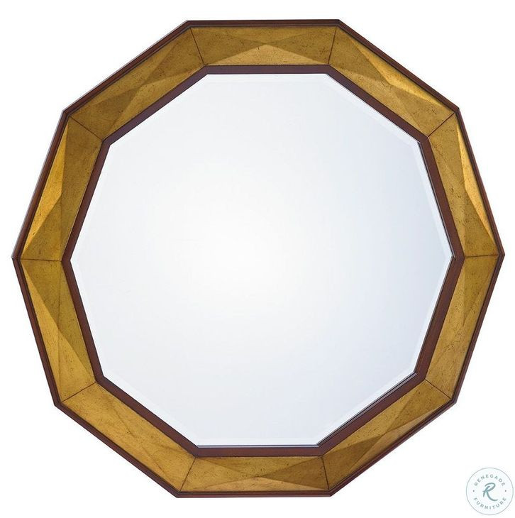 Take Five Savoy Round Mirror