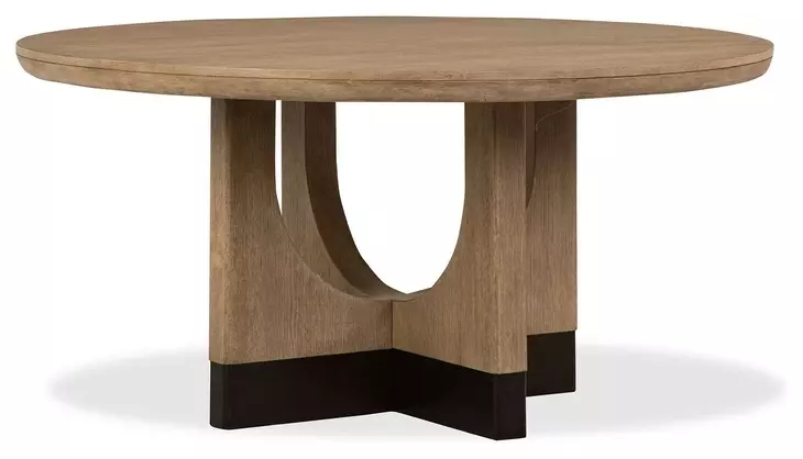 Tristan Swiss Coffee 60" Round Dining Table