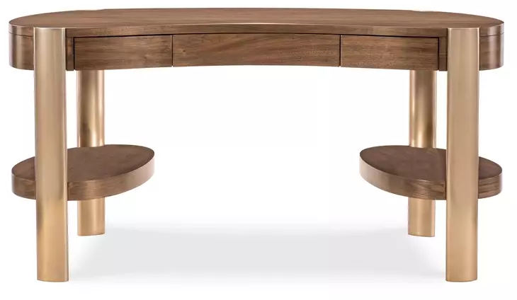 Solara Medium Brown 61" Writing Desk