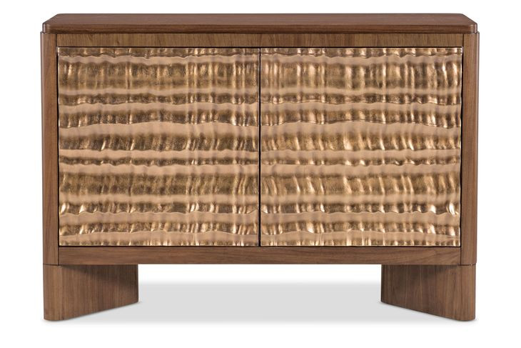 Eleana Medium Brown 2 Door Accent Chest