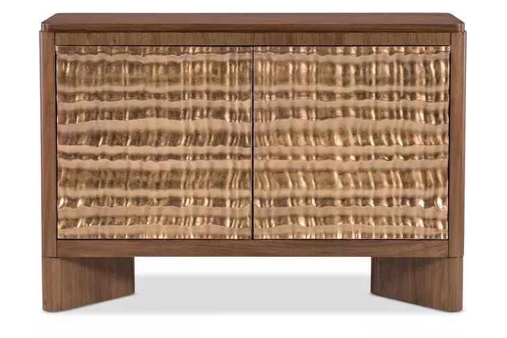 Solara Medium Brown 2 Door Accent Chest