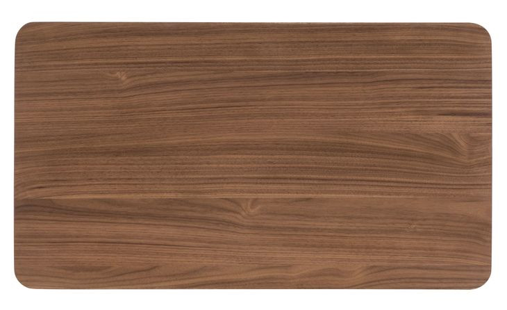 Solara Medium Brown 3 Drawer Nightstand with USB Charging