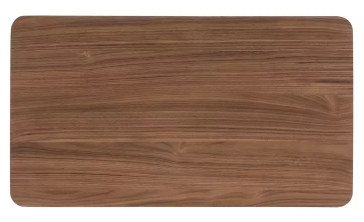 Solara Medium Brown 3 Drawer Nightstand with USB Charging