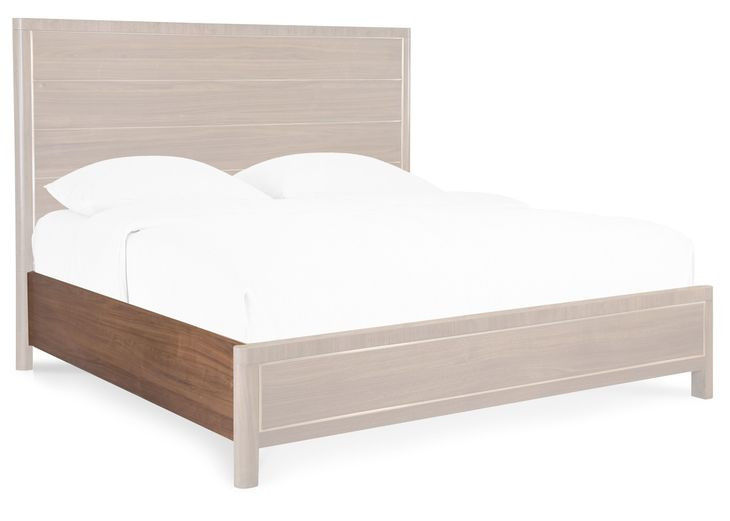 Eleana Medium Brown Queen Panel Bed