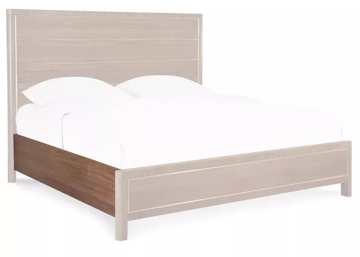 Solara Medium Brown Queen Panel Bed