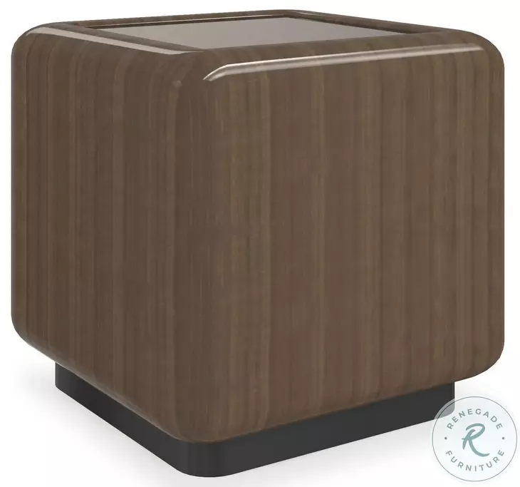 Gelee Caramello Gloss Square Accent Table
