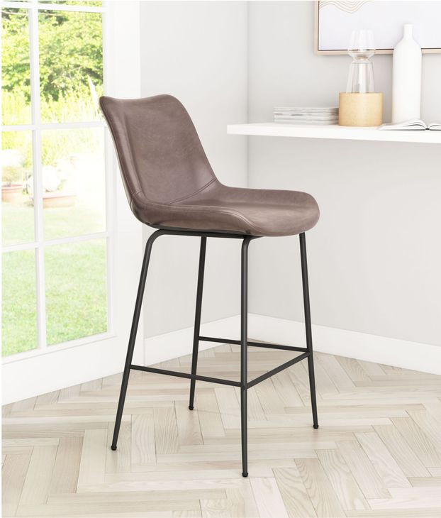 Byron Brown Counter Height Chair