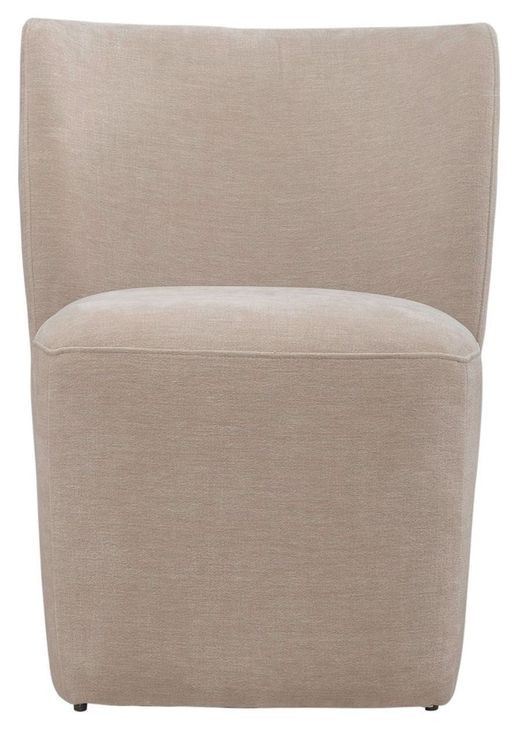 Accent Dining Wicker Upholstered Dining Chair