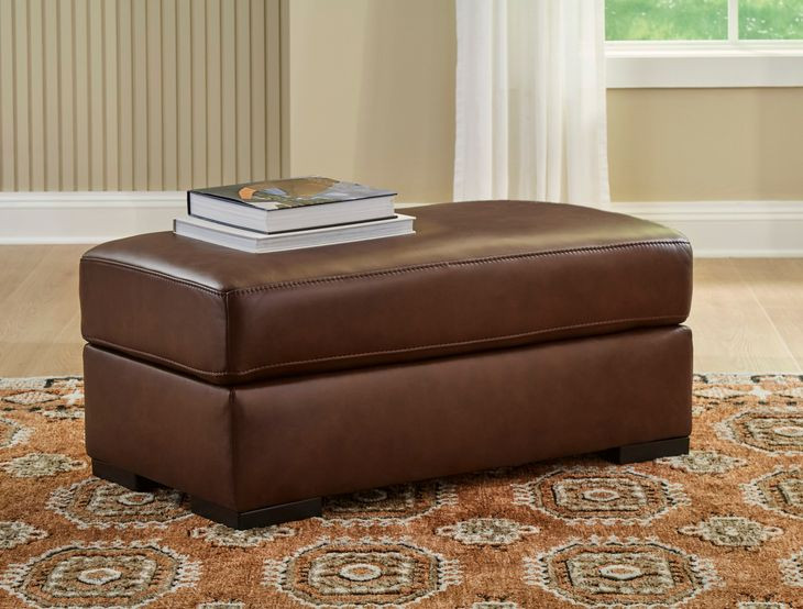 Creazzo Canyon Leather Ottoman