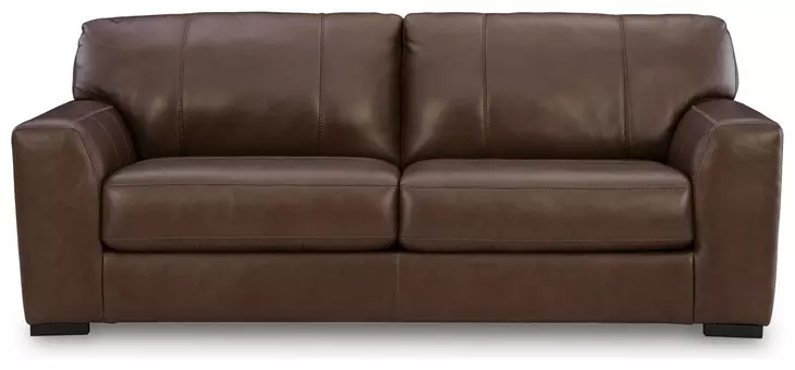 Creazzo Canyon Leather 95" Sofa