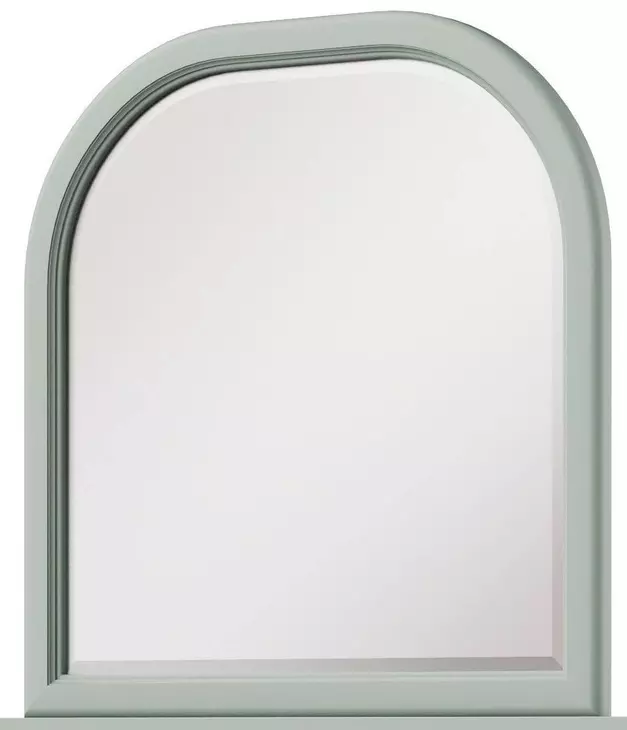 Pure Maple Sage Arched Dresser Mirror