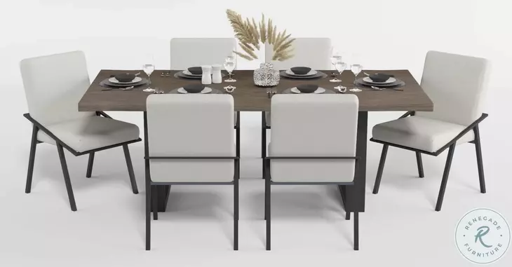 Rochelle Gray Dining Table