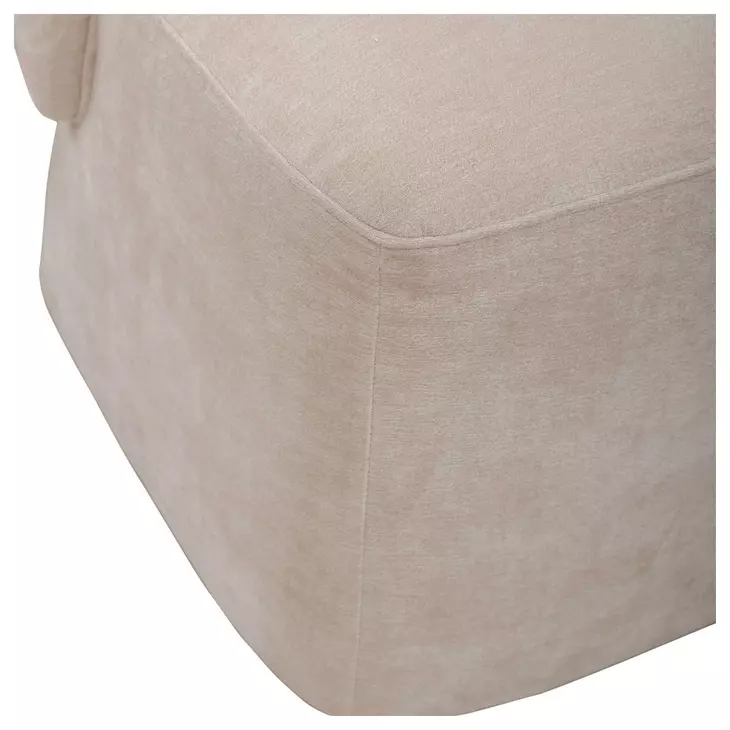 Dining Studio Wicker Upholstered Dining Chair with Casters
