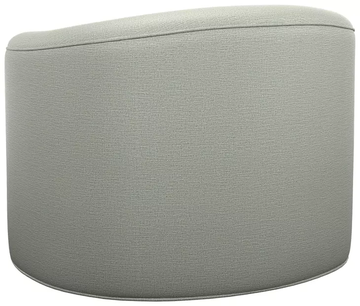 Kava Gray Upholstered Swivel Chair