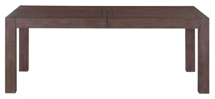 Cascade Falls Satin Espresso 100" Extendable Rectangular Dining Table