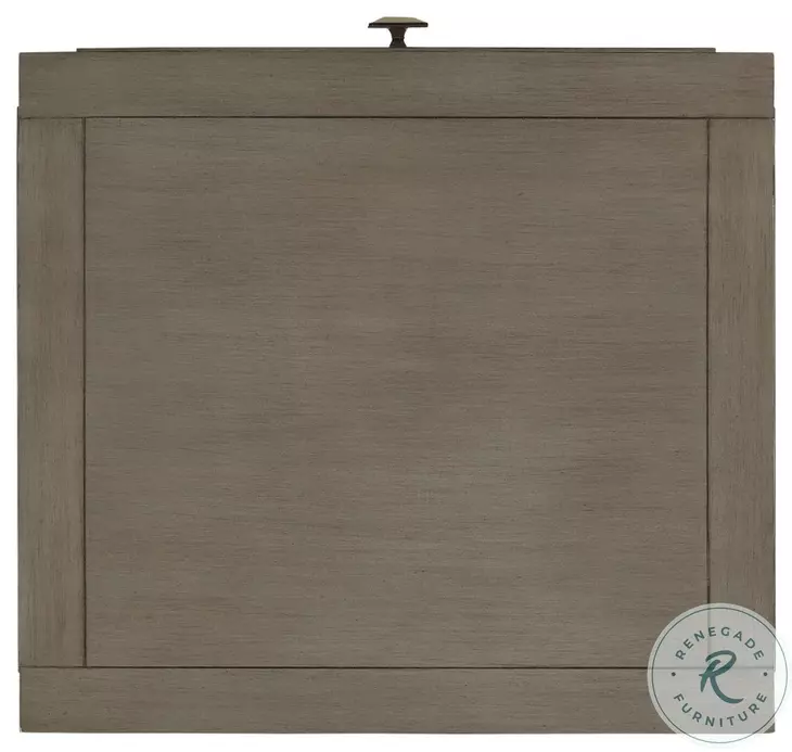 Ariana Charcoal Gray Margaux 1 Drawer Night Table