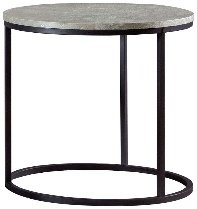 Lainey Grey And Gunmetal End Table